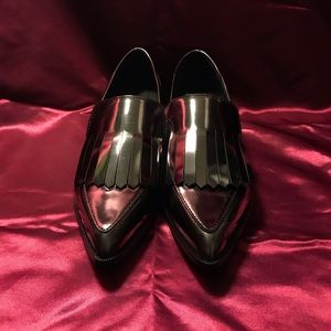 ⛓metallic Yansi Pewter Speccio shoes⛓